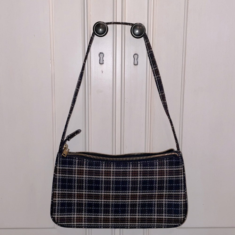 Brandy Melville Plaid Shoulder Bag